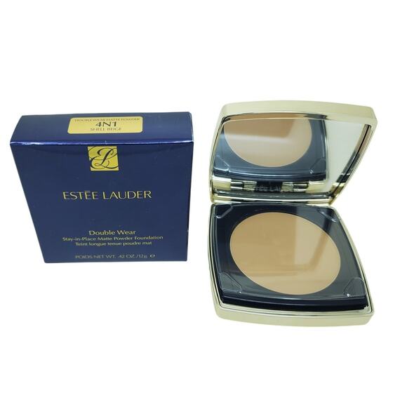 Estee Lauder Double Wear Stay-In-Place Matte Powder Foundation 4N1 Shell Beige - Picture 1 of 4
